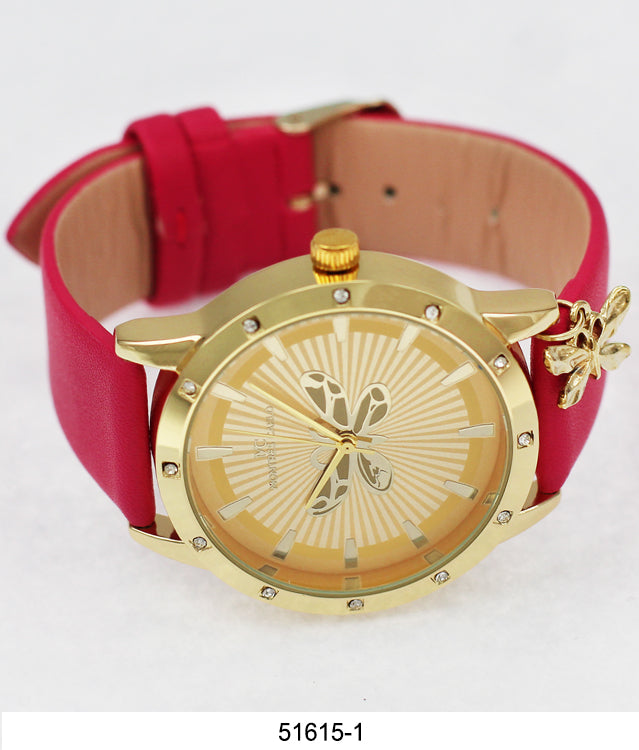 5161 - Vegan Leather Band Watch