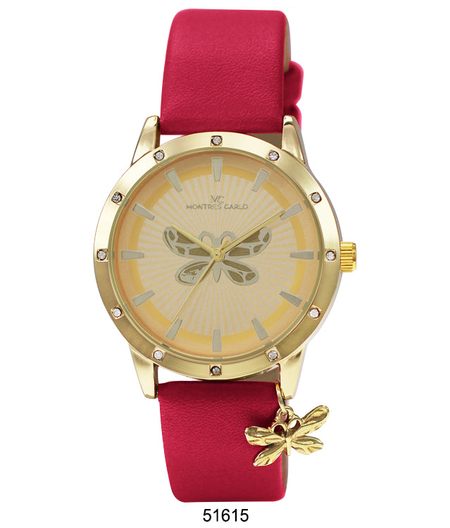 5161 - Vegan Leather Band Watch