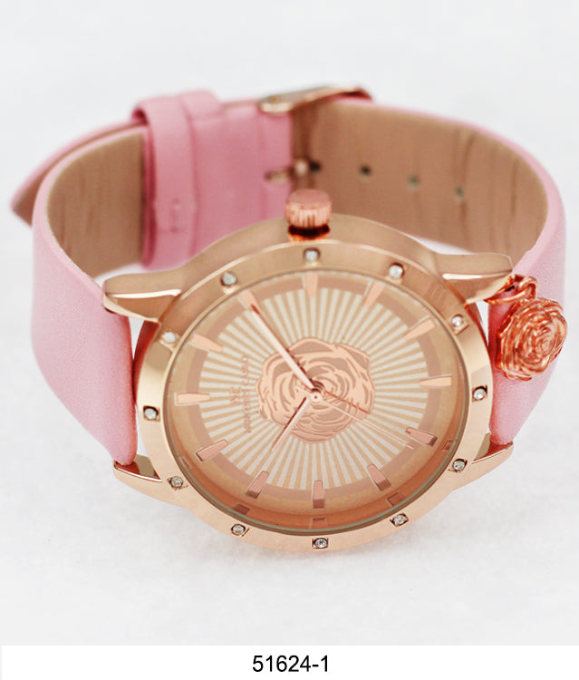 5162 - Vegan Leather Band Watch