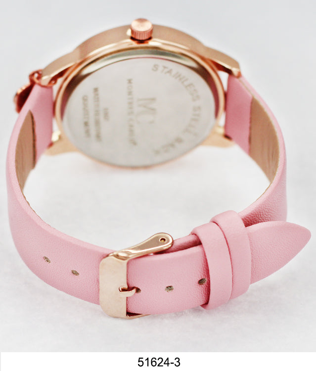 5162 - Reloj con correa de cuero vegano