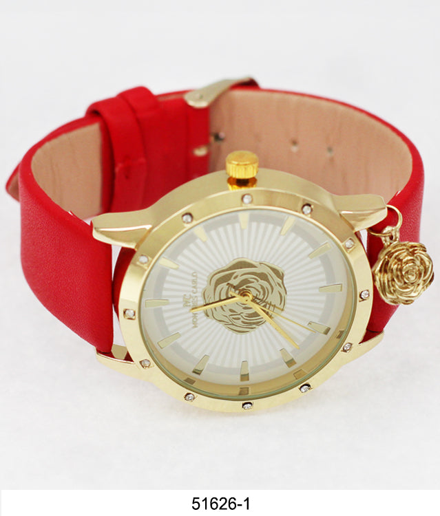 5162 - Vegan Leather Band Watch