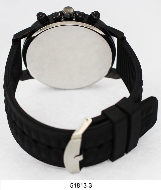 5181 - Prepacked Silicon Band Watch
