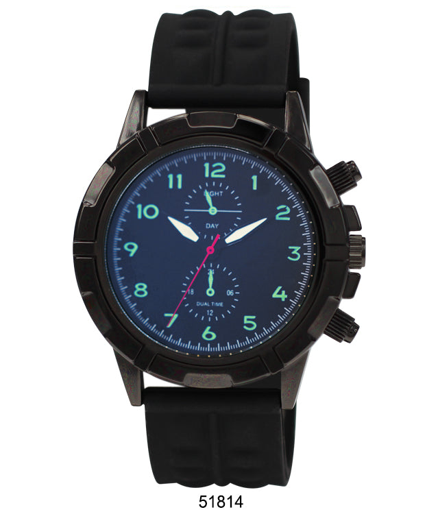 5181 - Prepacked Silicon Band Watch