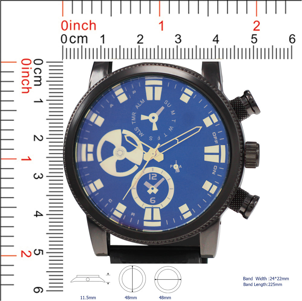 5182 - Reloj con correa de silicona preempaquetado