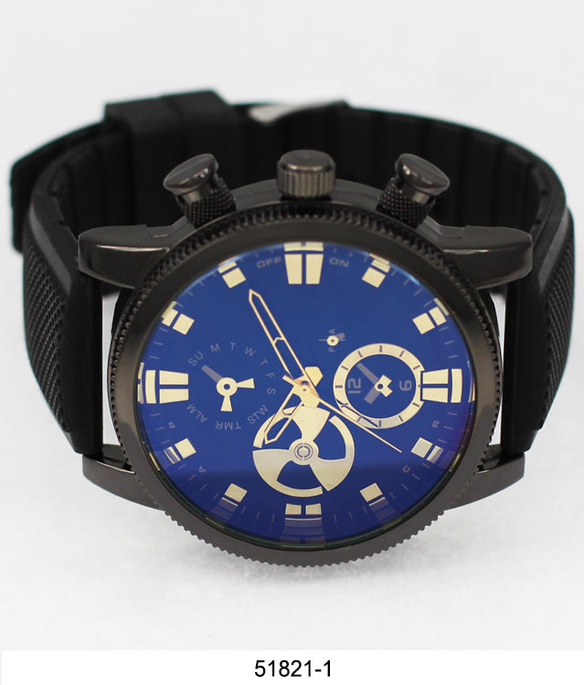 5182 - Reloj con correa de silicona preempaquetado