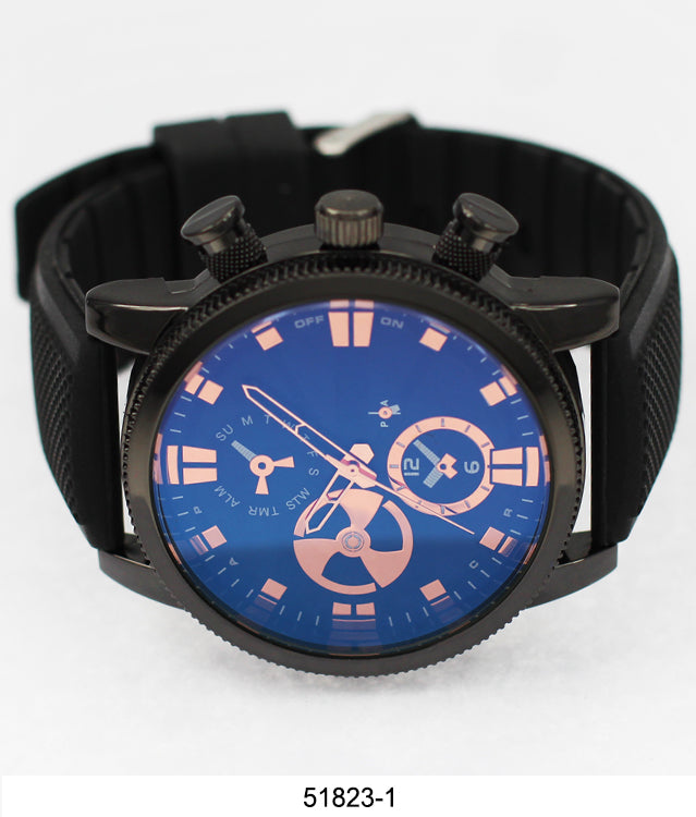 5182 - Reloj con correa de silicona preempaquetado