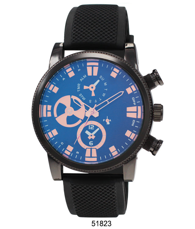 5182 - Reloj con correa de silicona preempaquetado