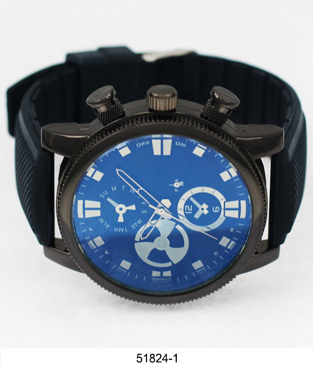 5182 - Reloj con correa de silicona preempaquetado