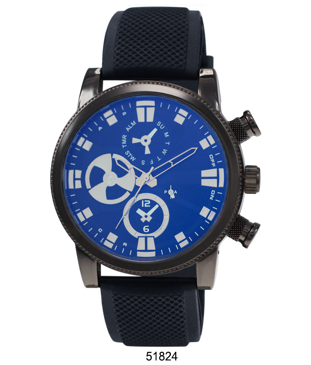 5182 - Reloj con correa de silicona preempaquetado