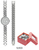 Load image into Gallery viewer, 5193 - Boxed Ice Metal Bracelet Watch with Chain