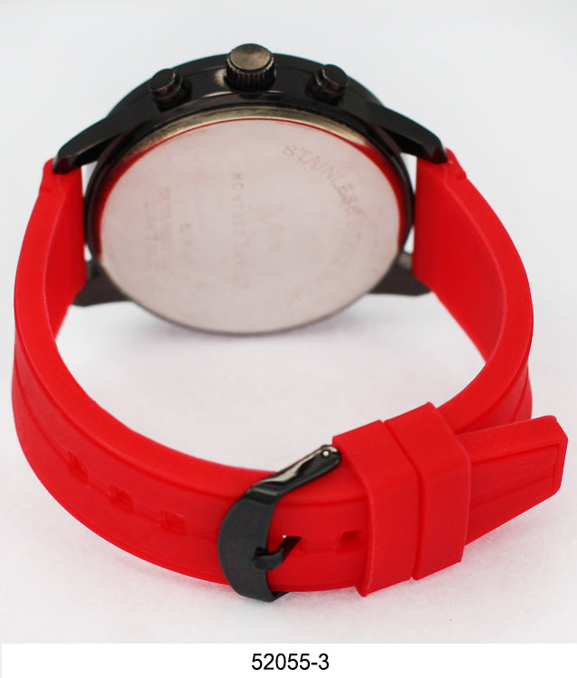 5205 - Reloj con correa de silicona