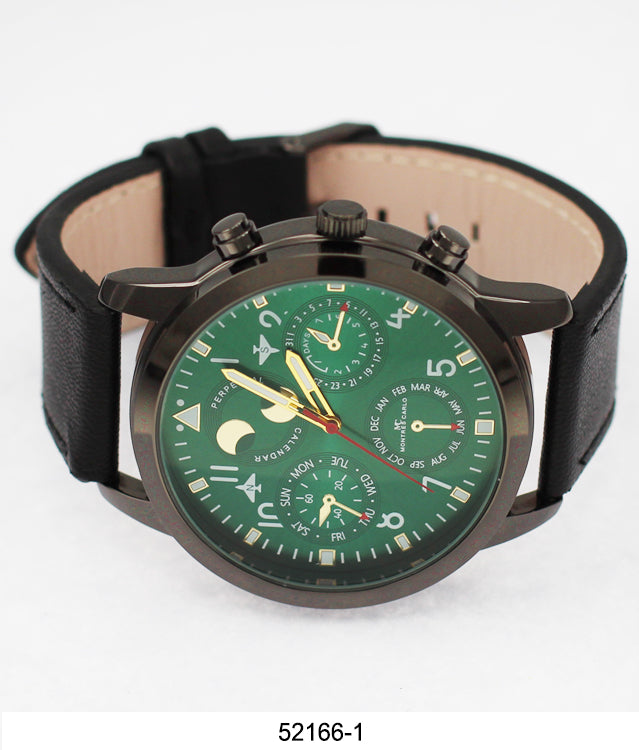 5216 - Vegan Leather Band Watch