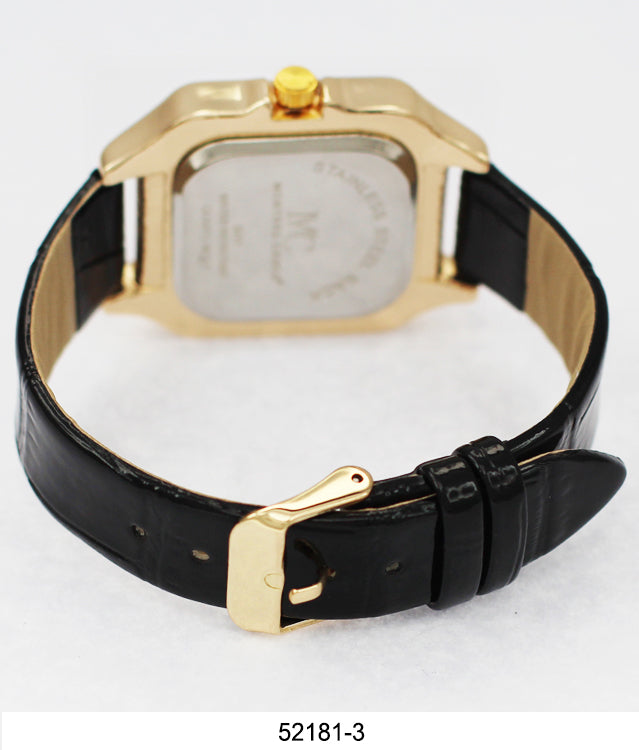 5218 - Reloj con correa de cuero vegano