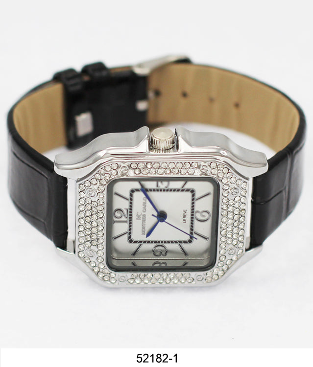 5218 - Reloj con correa de cuero vegano
