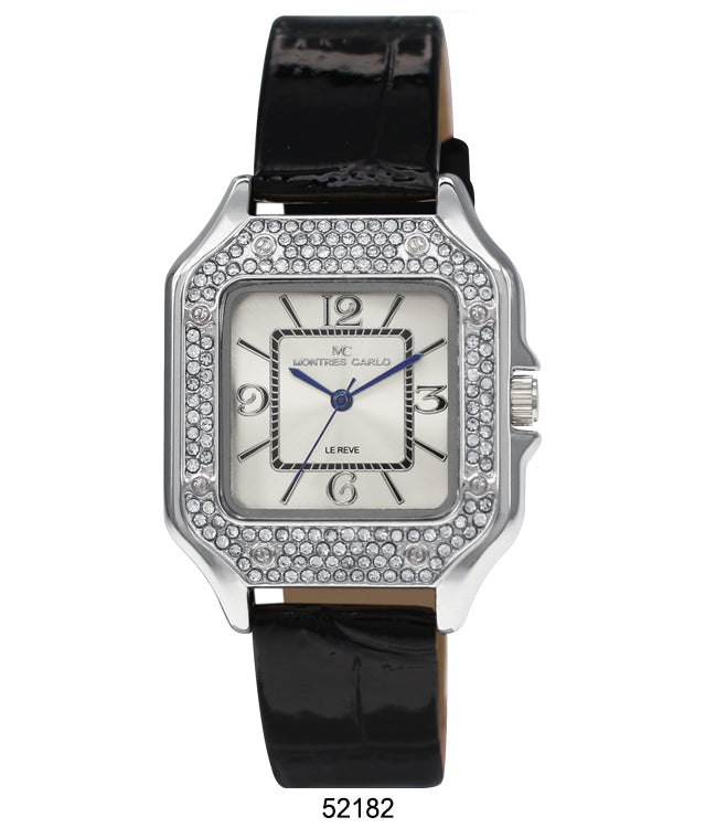 5218 - Reloj con correa de cuero vegano