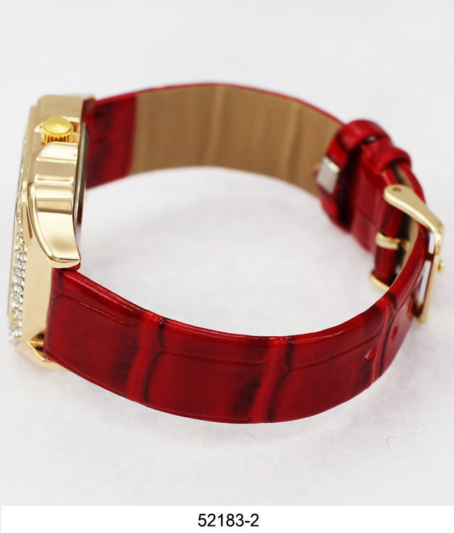 5218 - Reloj con correa de cuero vegano