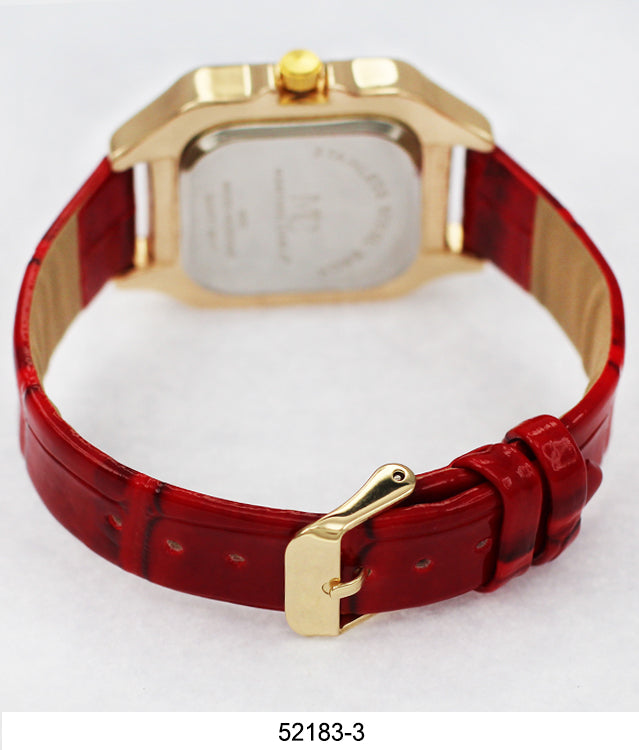 5218 - Reloj con correa de cuero vegano