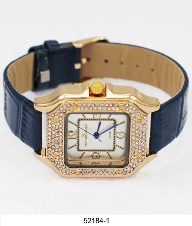 5218 - Reloj con correa de cuero vegano