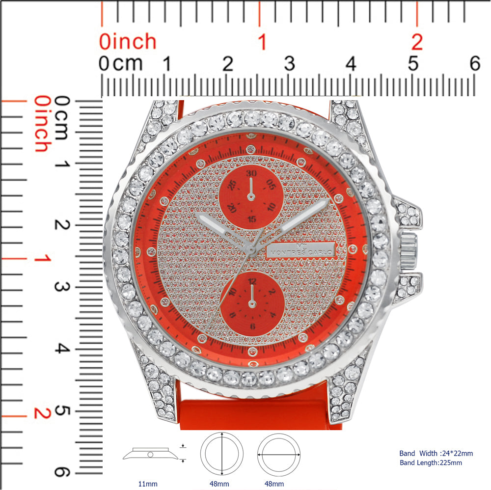 5228 - Reloj con correa de silicona