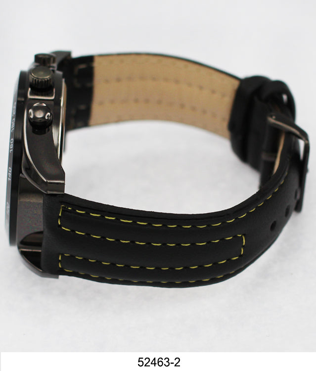 5246 - Vegan Leather Band Watch