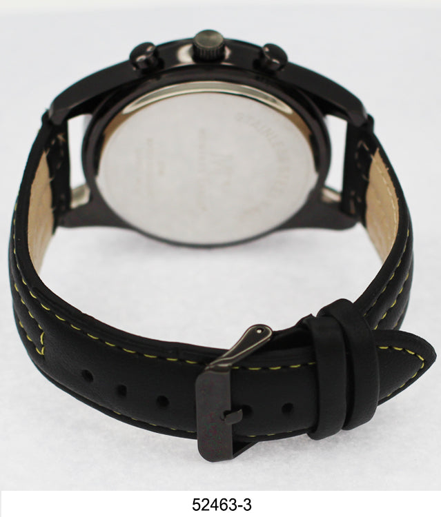 5246 - Vegan Leather Band Watch