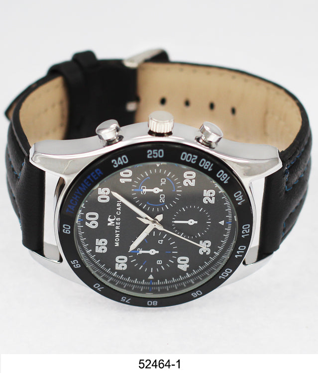 5246 - Vegan Leather Band Watch