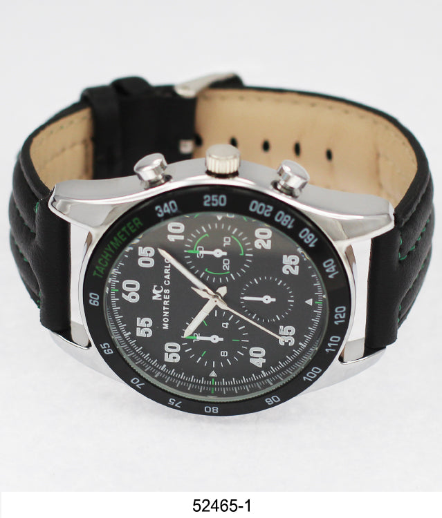 5246 - Vegan Leather Band Watch