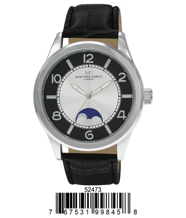 5247 - Reloj con correa de cuero vegano