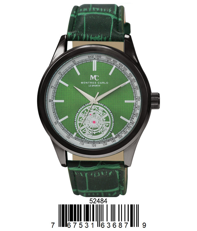 5248 - Reloj con correa de cuero vegano