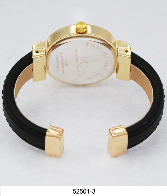 5250 - Reloj con brazalete de cuero