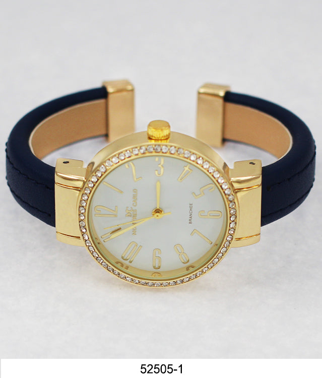 5250 - Reloj con brazalete de cuero