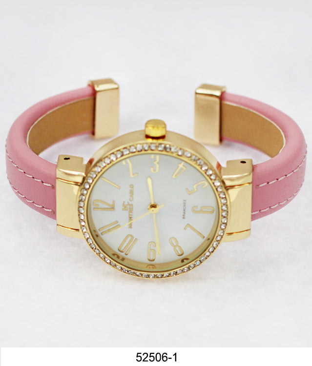 5250 - Reloj con brazalete de cuero