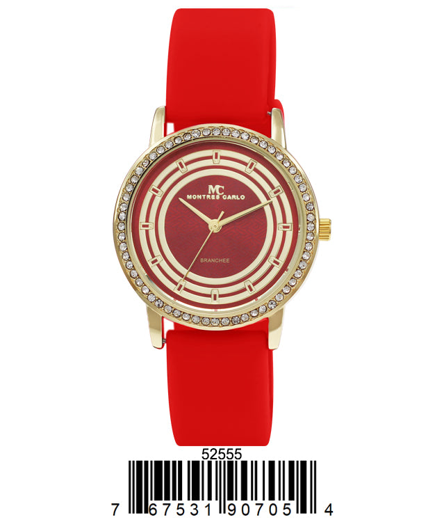 5255 - Reloj con correa de silicona