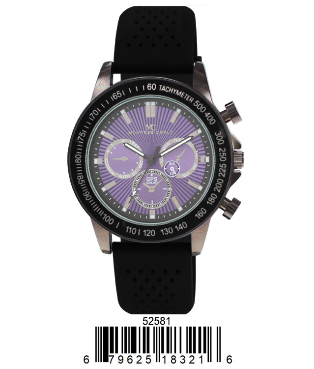 5258 - Reloj con correa de silicona