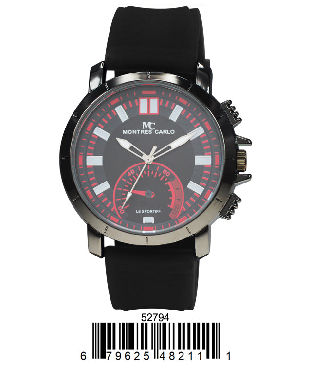 5279 - Reloj con correa de silicona