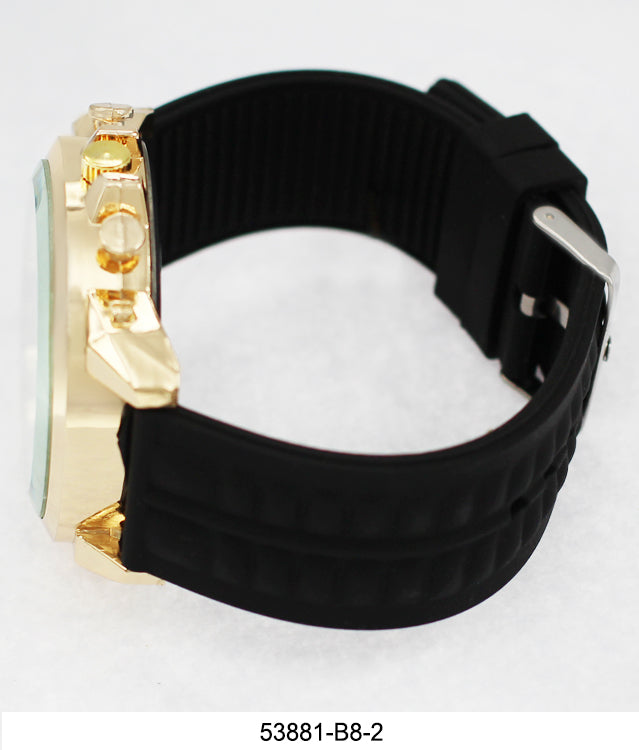 5388-B8-Gift Boxed Rubbber Strap Watch