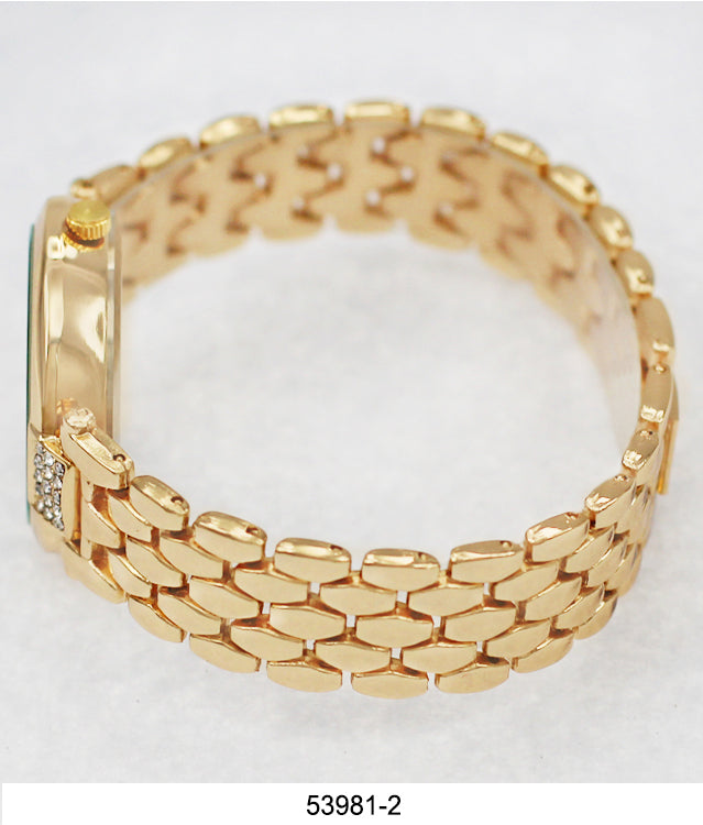 5398-Montres Carlo Gold Bracelet Watch