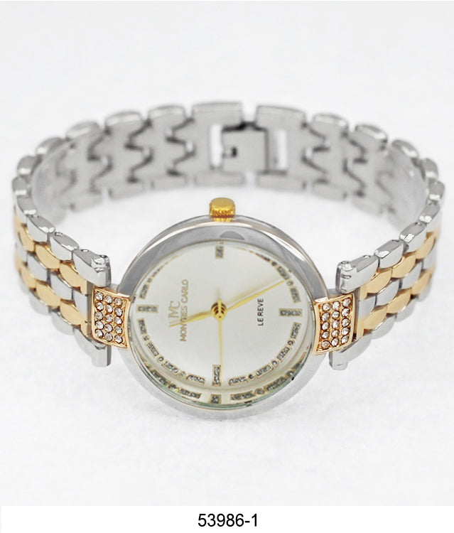 5398-Montres Carlo Gold Bracelet Watch