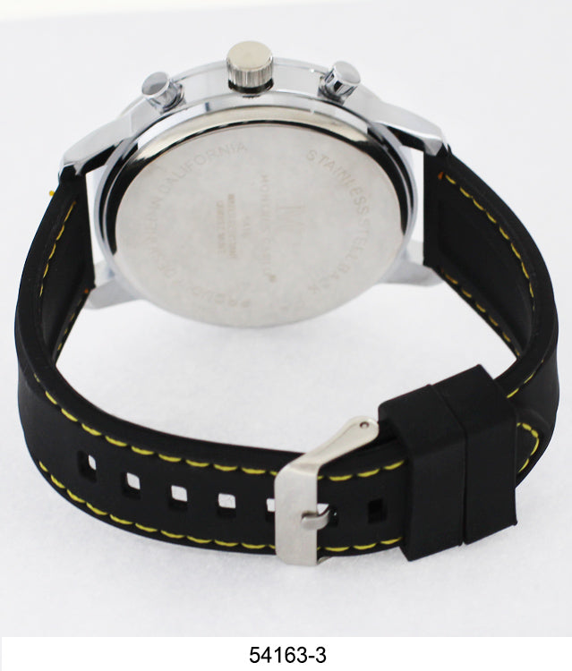 5416-Montres Carlo Silicone Band Watch