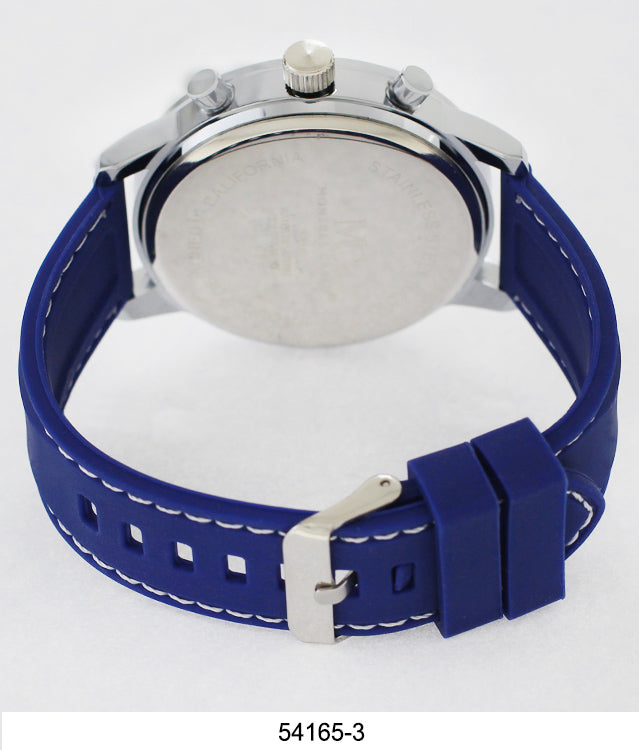 5416-Montres Carlo Silicone Band Watch