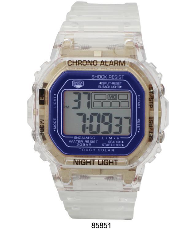 8584 - Transparent Digital Watch