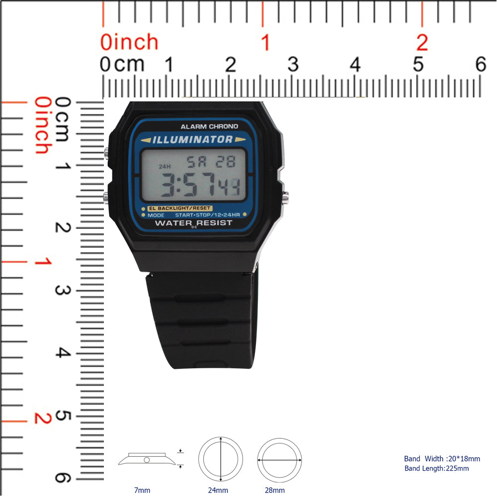 8646 - Reloj Digital Resistente al Agua