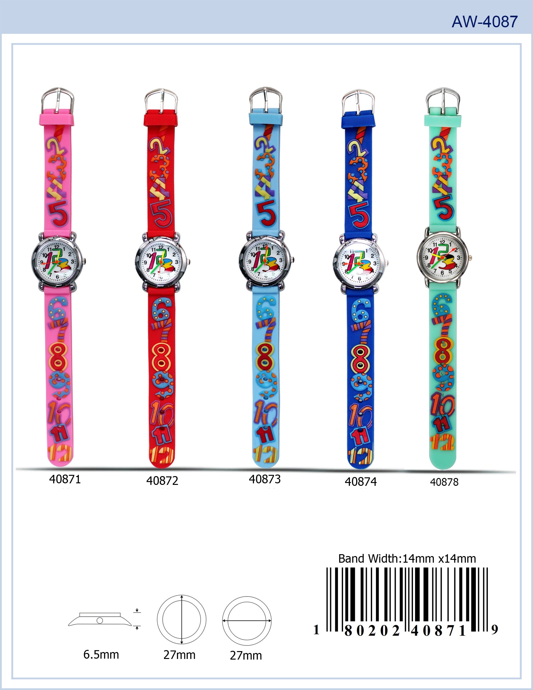 4087 - Reloj para niños