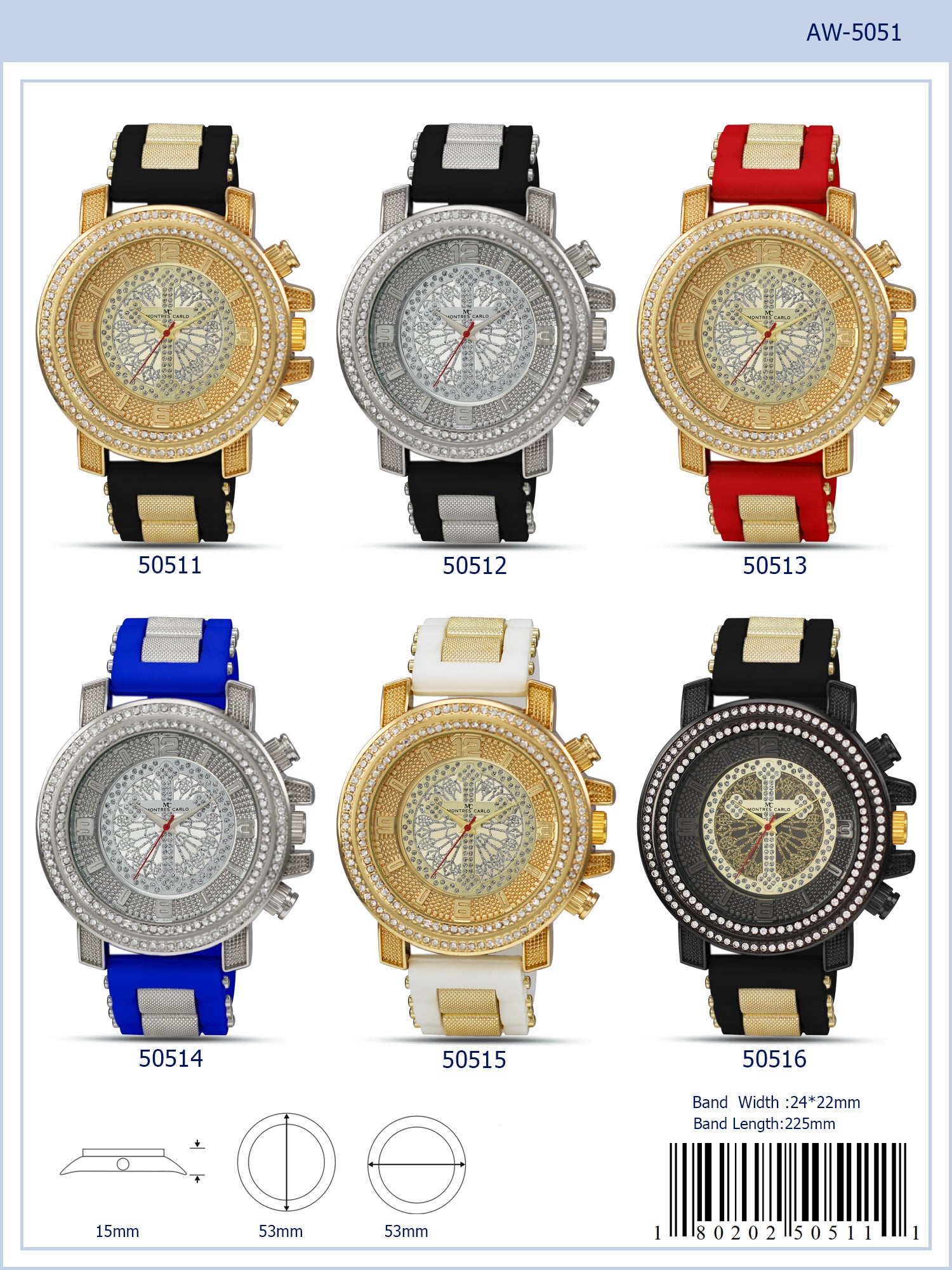 5051 - Bullet Band Watch