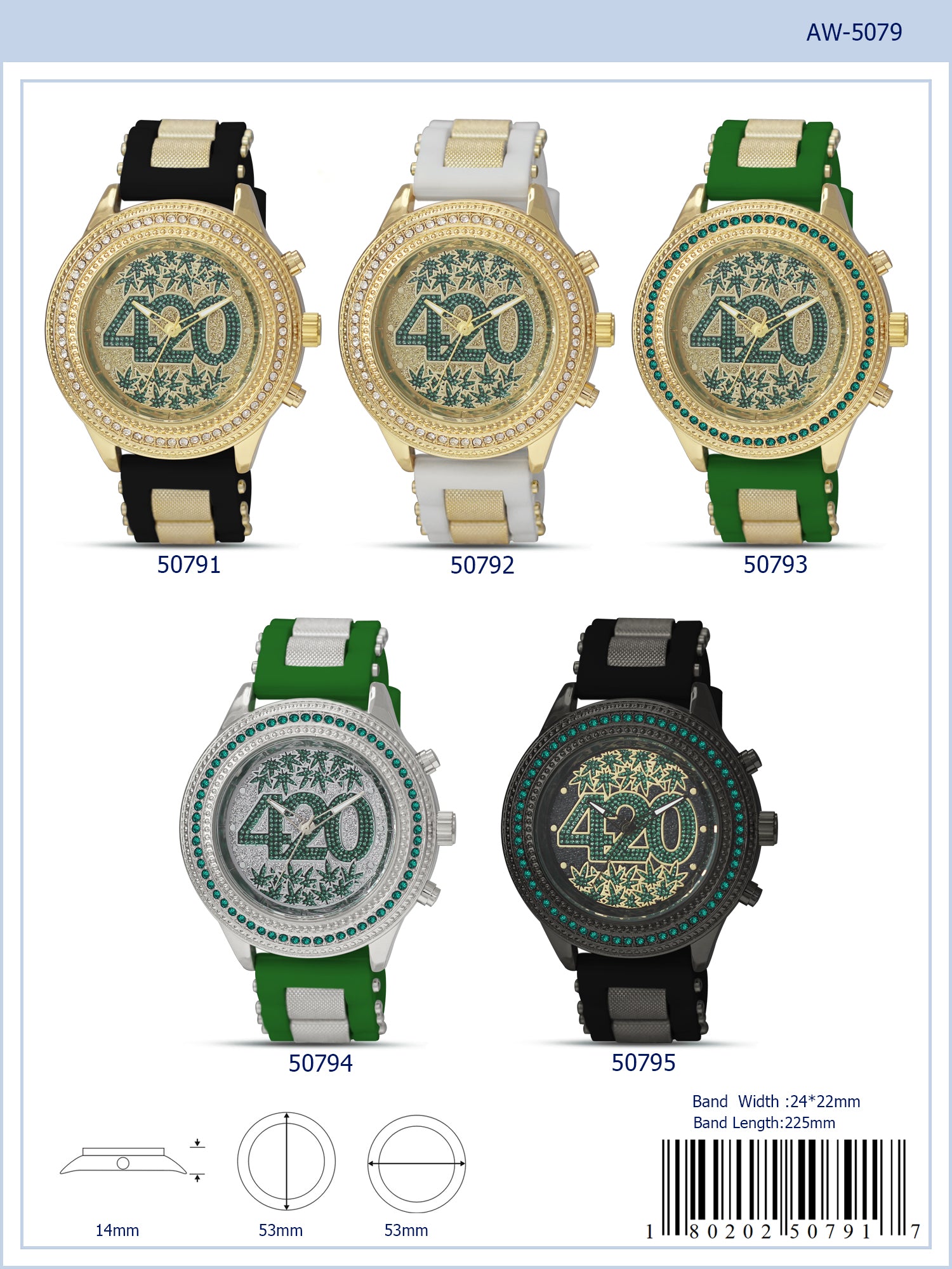 5079 - Reloj con correa bala