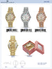 Load image into Gallery viewer, 5195 - Boxed Ice Metal Band Watch with Chain