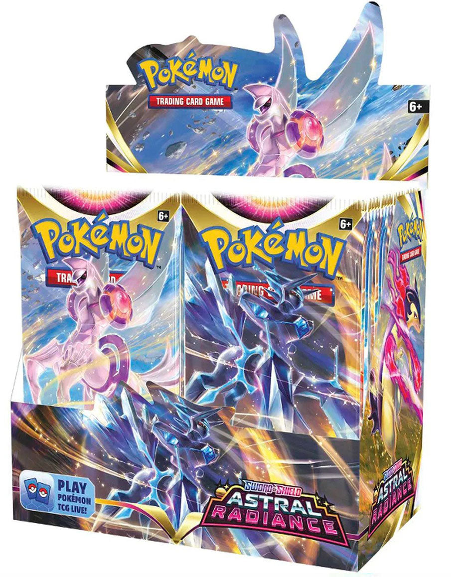 Pokemon Sword &amp; Shield: Caja de refuerzo Astral Radiance 