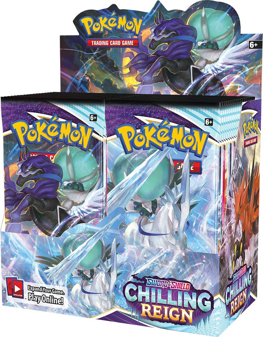 Pokemon Sword & Shield: Chilling Reign Booster Box
