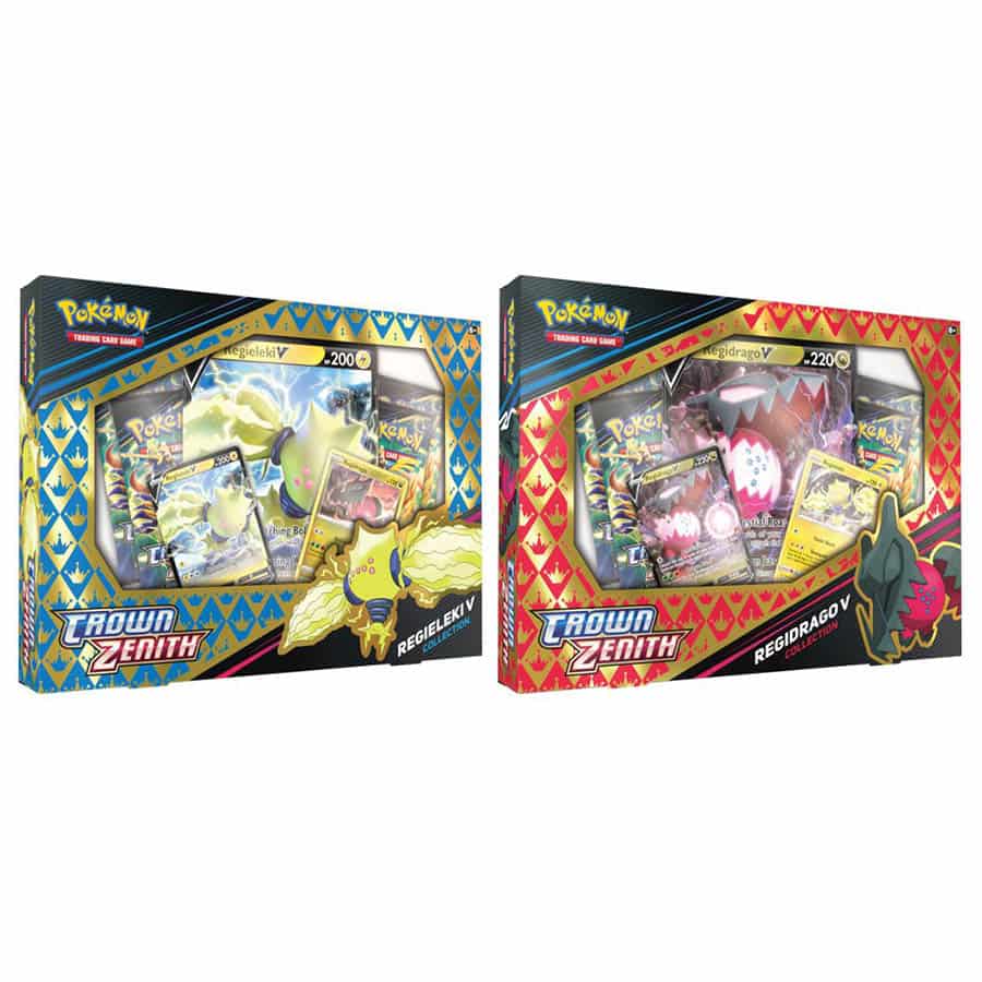 Pokemon Crown Zenith Collection Box - Set of 1 (Regieleki V/ Regidrago V)